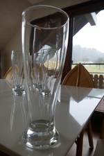 6 neue Weizenbiergläser 0,5 l