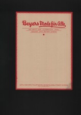 LEIPZIG, Briefbogen 1930