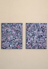 Acrylbild Abstrakt Action