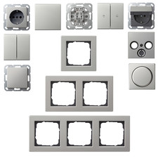 Gira E2 System 55 Edelstahl