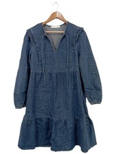 OUI Jeanskleid Damen Kleid Gr