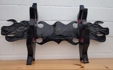 Schwertständer, Wandhalterung für  Katana Samuraischwert,Schwert Holz