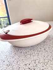 Tupperware, Thermo Duo 2,1 L Beige Terrakotta Warmhaltebehälter Savir Behälter