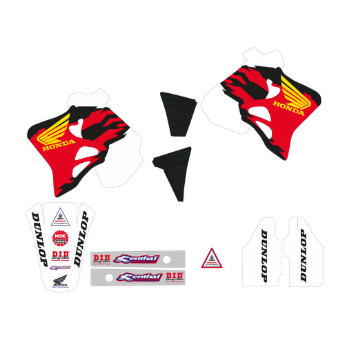 Sticker set honda 125 - sticker, 250