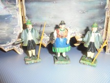 Grulich Figuren um 1910 2 x