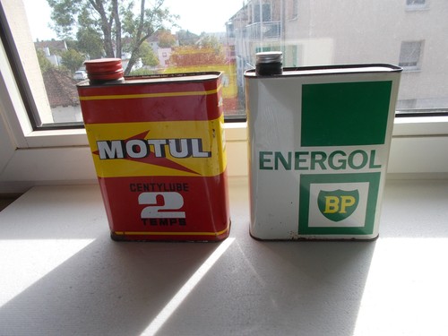 Alte öldosen motul - alte, bp