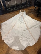 Brautkleid Gr.44 cremefarbig 