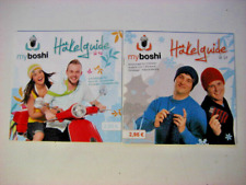 2 x Häkelguide Vol. 1 + 4, Anleitungsheft myboshi Original, Boshi Häkelanleitung