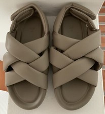 H&M Chunky Sandalen Schuhe Taupe Gr. 40 NEU Mit Etikett