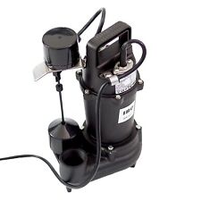 Fäkalienpumpe Schmutzwasserpumpe SN-450 senkrechter Schwimmer 250L/min. Schlauch