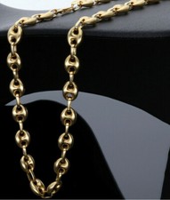 Goldkette bohnenkette 64cm - goldkette,