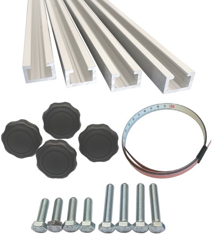 Set alu profil - c, inkl