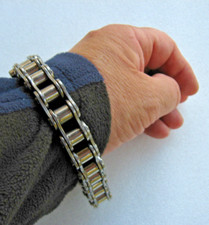 Heavy Metal  schmuck PUNK Ketter handgelenk 16 mm breit 15 mm hoch