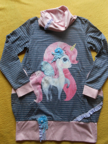 Pullover kleid 128 134 - kleid, gr.