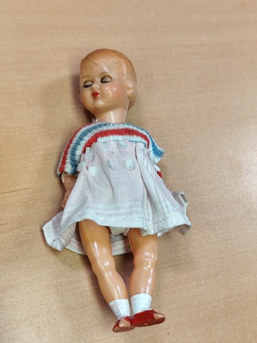 Puppe made italy celluloid - made, in