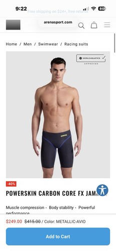 Arena powerskin carbon - powerskin, core