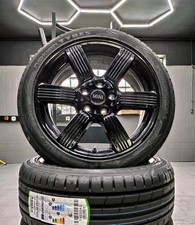 60Jahre Edition 17 ZOLL SCHWARZE MINI COOPER S CABRIO FELGEN F57 F56 Sommerräder