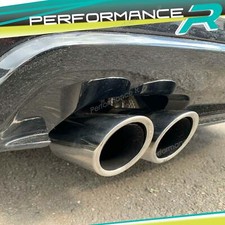 2x Edelstahl Auspuff