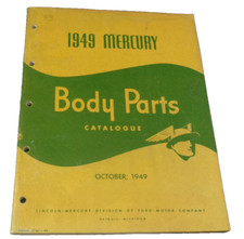 Ersatzteilkatalog: Mercury Oktober 1949    ma0810381  Version B