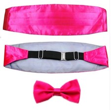 3tlg. SET Herren Kummerbund