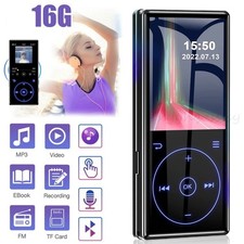 MP3 Player Bluetooth 5.0 Musik Player HiFi Bass Musikspieler MP4 Radio Player DE