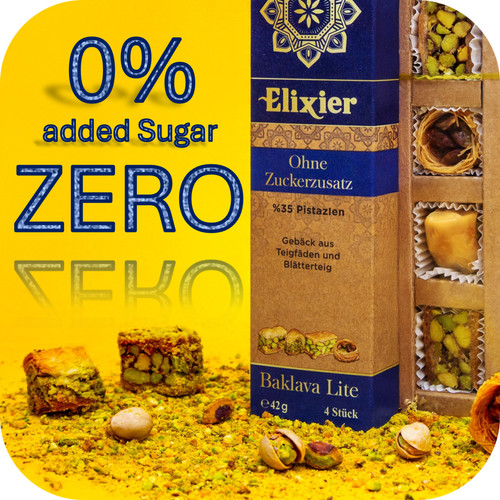 Elixier zero gesunde baklava - zero:,
