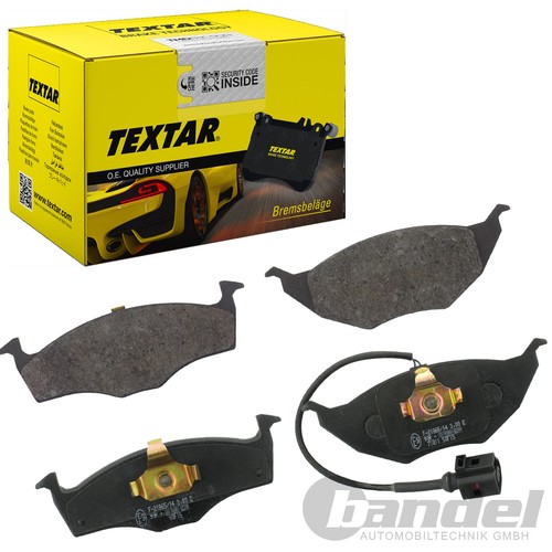 Textar bremsbeläge vorne - textar,