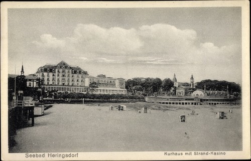 Ostseebad heringsdorf - ak,