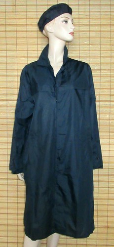 Blauer regenmantel raincoat - regenmantel,