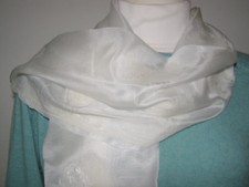 PÓNGE-SEIDENSCHAL; Filzschal