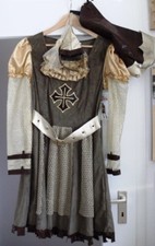 Kostüm Burgfräulein Ritterin Kleid 44/46 Karneval Fasching