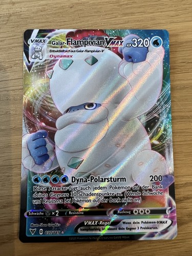 Pokémon galar flampivian - pokémon, vmax