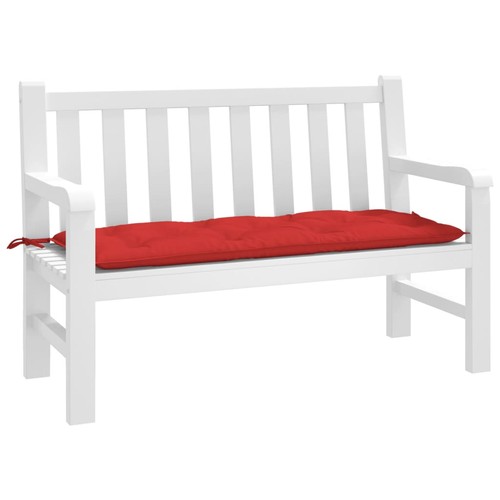 Vidaxl gartenbank auflage rot - gartenbank-auflage,