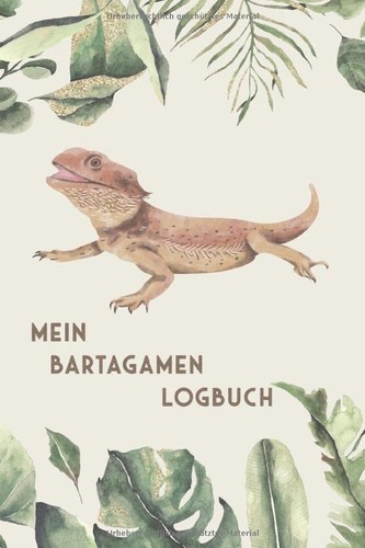 Bartagamen logbuch tagebuch - bartagamen,