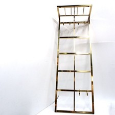 Garderobe Aluminium gold 6