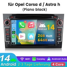 Android 14 Autoradio Für Opel Astra H Corsa C/D Vectra C Zafira GPS NAVI Carplay