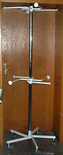 Drehständer Verkaufsständer Kleiderständer Höhe 1,95 Meter mit 5 Fahr-Rollen 