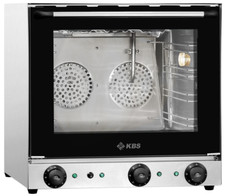 KBS Heißluftofen Backofen Ofen Konvektomat 2 Motoren mit Grill und Dampf-Zufuhr