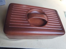 Vintage "Poggenpohl" Keramik Brotkasten / Brotkapsel, beschädigt.