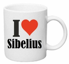 Kaffeetasse I Love Sibelius