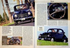 Oldtimer Praxis 04/2006 Fiat Topolino 500 C Restaurierung - ein interessanter Be