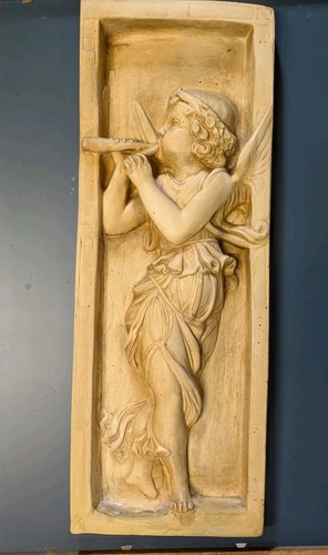 Schönes großes gips relief - gips,