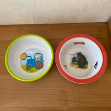 HABA 302819 Kinder Schüssel Traktor u Grüffelo Melamin Müsli Schale no Name top 