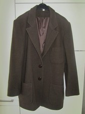 Trendiger  vintage Wollblazer Blazer Jacke 70% Wolle 38/40 braun 