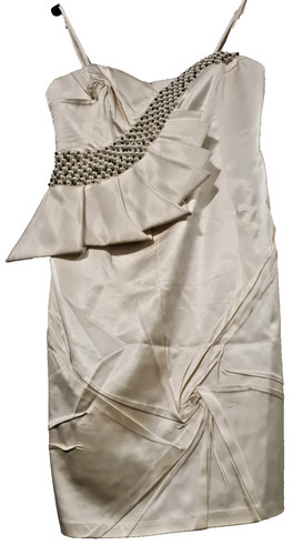 Cocktailkleid creme - gr.38,