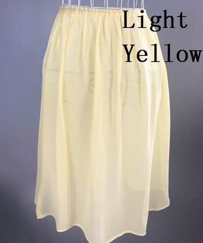 Damen chiffon petticoat - chiffon,