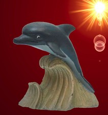 Aquarium Deko ❤️ SPRINGENDER DELPHIN ❤️ Dekoration Zubehör Terrarium maritim