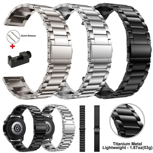 20mm 22mm titan metall - 22mm, armband
