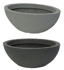 Pflanzschale Stone oval aus