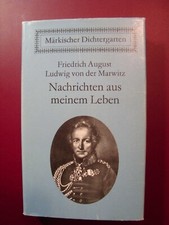 Nachrichten aus meinem Leben, Friedrich August Ludwig von der Marwitz